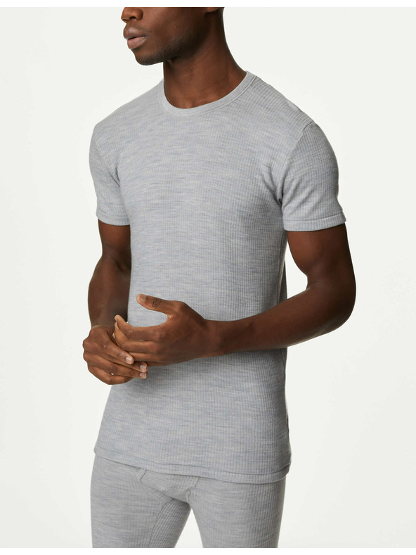 Marks & Spencer Termo tričko s dlhým rukávom s technológiou Heatgen™, maximálne zahrievanie Marks & Spencer sivá