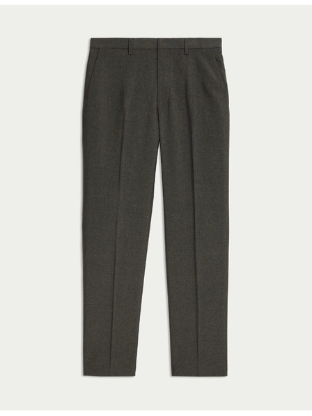 Marks & Spencer Nežehliace nohavice klasického strihu Marks & Spencer sivá