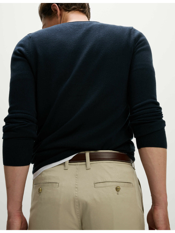 Marks & Spencer Heritage regular fit chino nohavice Marks & Spencer béžové