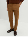 Marks & Spencer Keprové chino nohavice Heritage normálneho strihu Marks & Spencer hnedá
