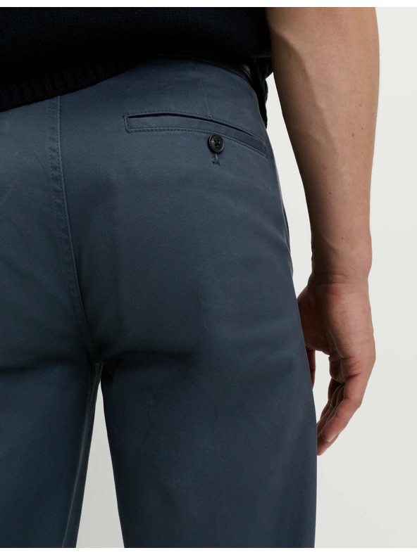 Marks & Spencer Keprové chino nohavice Heritage normálneho strihu Marks & Spencer sivá