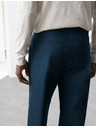 Marks & Spencer Super ľahké chino nohavice, mierne zúžený strih Marks & Spencer námorná modrá
