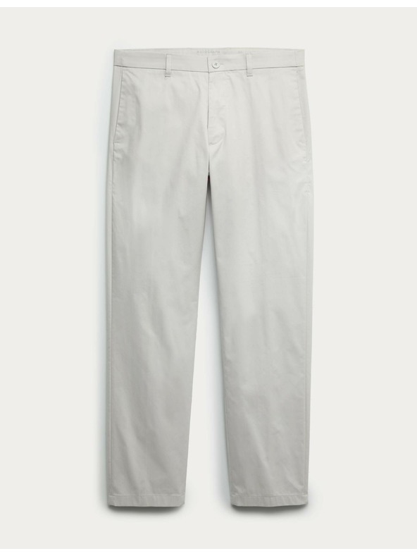 Marks & Spencer Super ľahké chino nohavice, normálny strih Marks & Spencer sivá