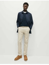 Marks & Spencer Strečové chino nohavice slim fit Marks & Spencer béžová