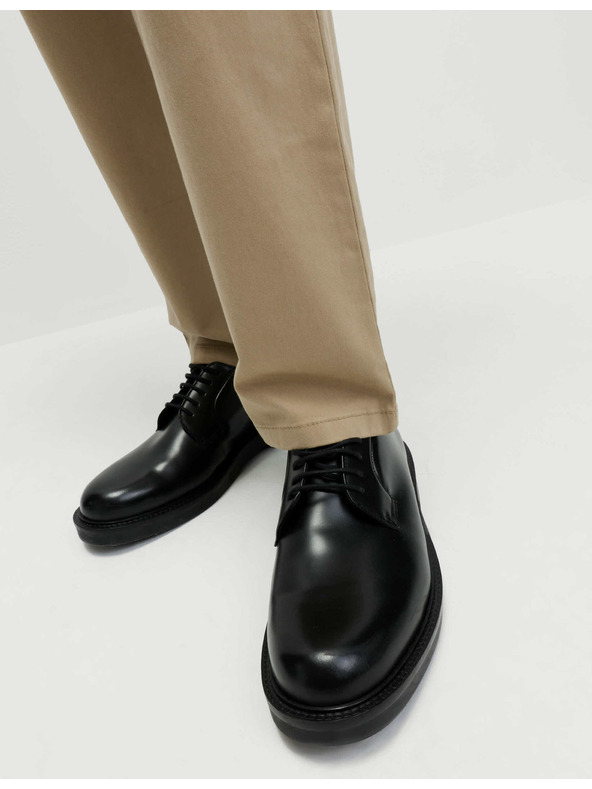 Marks & Spencer Strečové chino nohavice normálneho strihu Marks & Spencer béžová