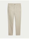 Marks & Spencer Priliehavé chino nohavice s elastickým strihom Marks & Spencer béžová