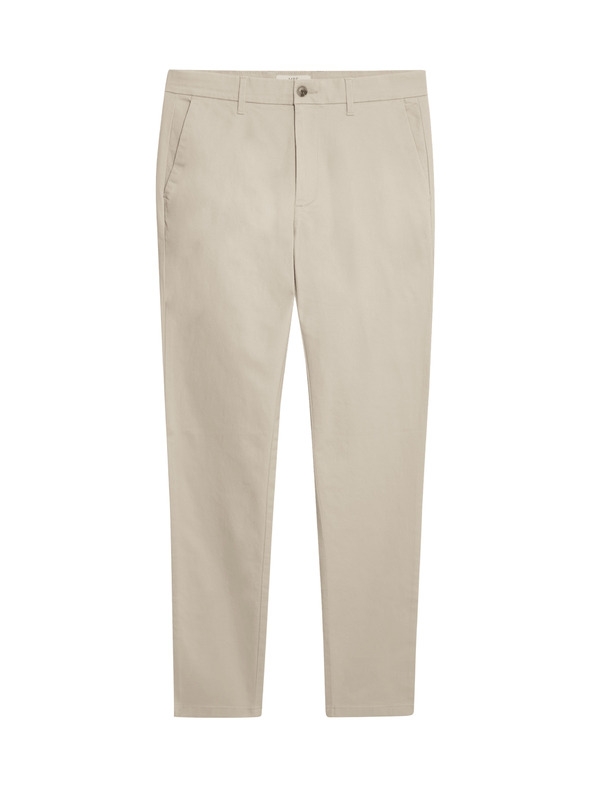 Marks & Spencer Priliehavé chino nohavice s elastickým strihom Marks & Spencer béžová