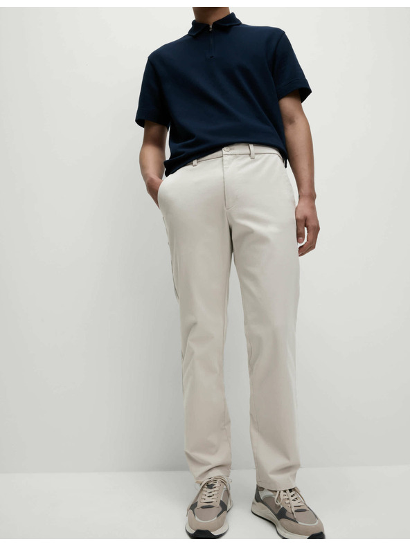 Marks & Spencer Chino nohavice normálneho strihu The Ultimate Marks & Spencer béžová