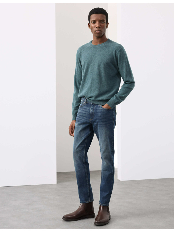 Marks & Spencer Strečové skinny džínsy s 360-percentnou elasticitou Marks & Spencer modré