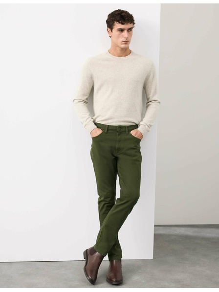 Marks & Spencer Strečové džínsy úzkeho strihu so 360 pružnosťou Marks & Spencer zelená