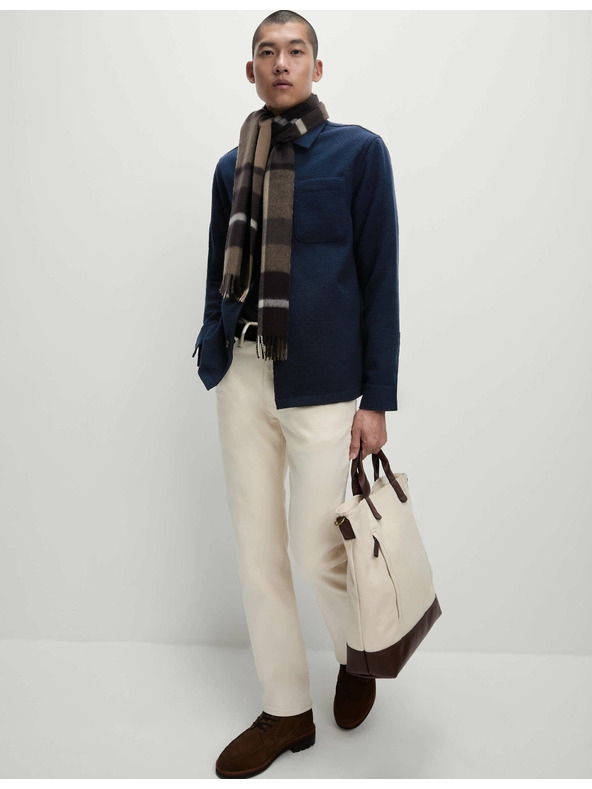 Marks & Spencer Strečové džínsy rovného strihu Marks & Spencer smotanová