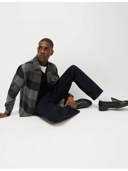 Marks & Spencer Strečové džínsy rovného strihu Marks & Spencer námorná modrá