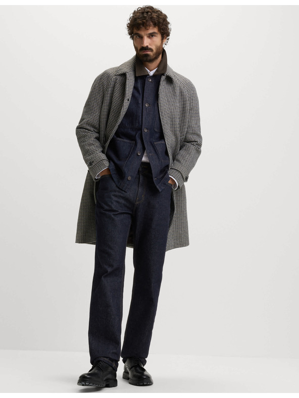 Marks & Spencer Voľné džínsy rovného strihu Authentic Marks & Spencer námorná modrá