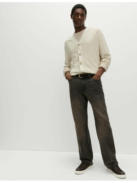 Marks & Spencer Voľné džínsy rovného strihu Authentic Marks & Spencer hnedá