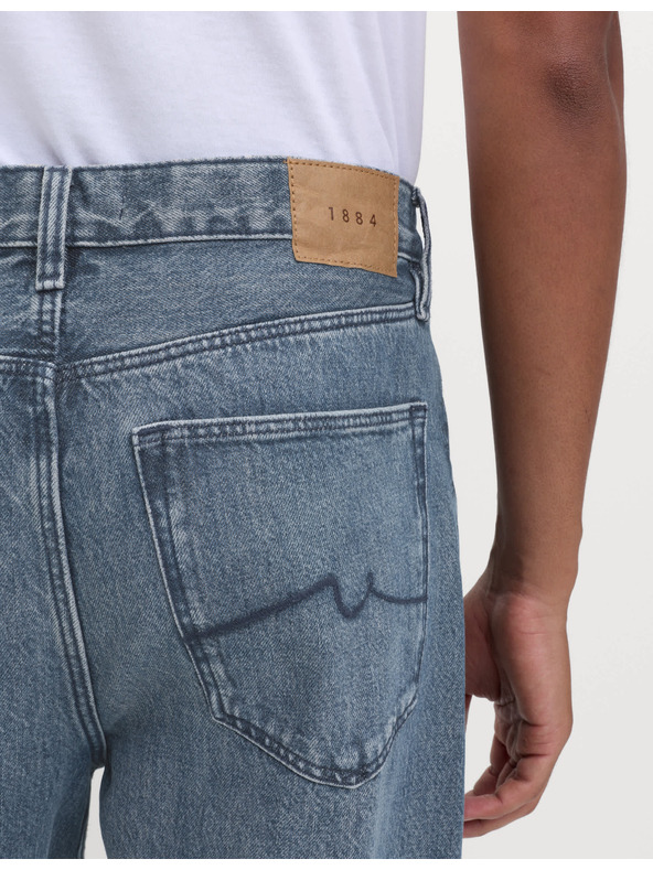 Marks & Spencer Authentic voľné pevné džínsy Marks & Spencer modrá