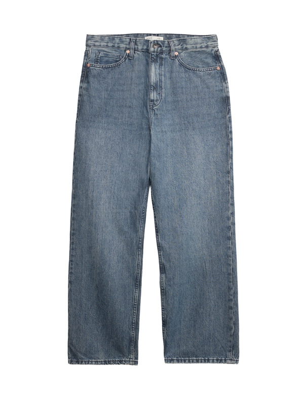 Marks & Spencer Authentic voľné pevné džínsy Marks & Spencer modrá