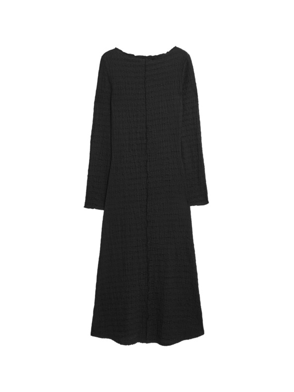 Marks & Spencer Žerzejové kolové midi šaty Marks & Spencer čierna