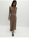 Marks & Spencer Žerzejové pohodlné midi puzdrové šaty Marks & Spencer smotanová