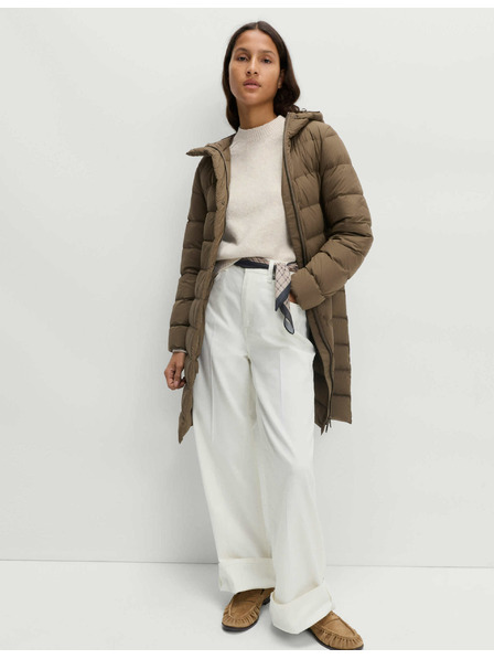 Marks & Spencer Prikrývkový povlak z peria a prachovej perie s kapucňou Marks & Spencer zelená