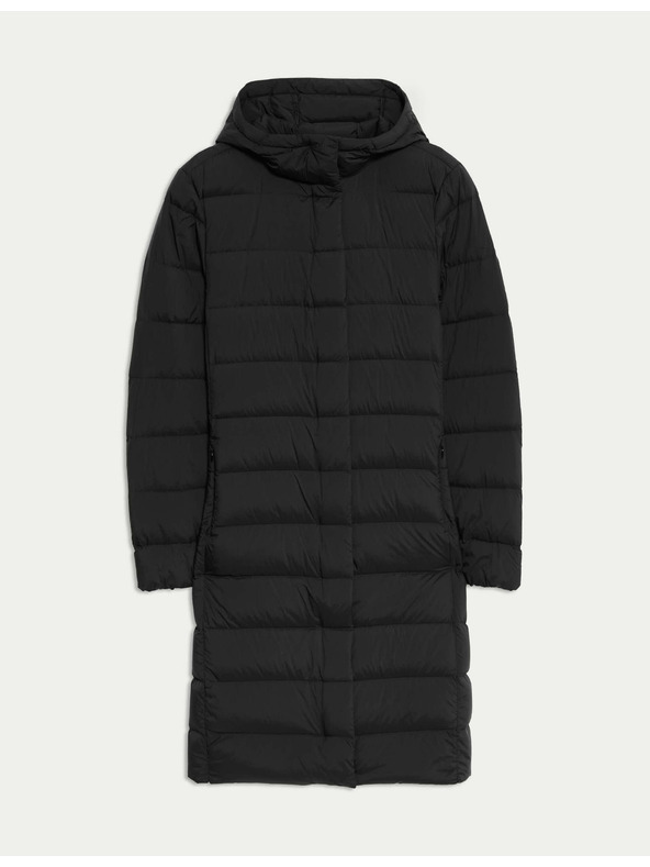 Marks & Spencer Prikrývkový povlak z peria a prachovej perie s kapucňou Marks & Spencer čierna