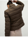 Marks & Spencer Prešívaná skladateľná bunda s perím a páperím Marks & Spencer hnedá