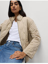 Marks & Spencer Prešívaná bunda so stojačkou Marks & Spencer béžová
