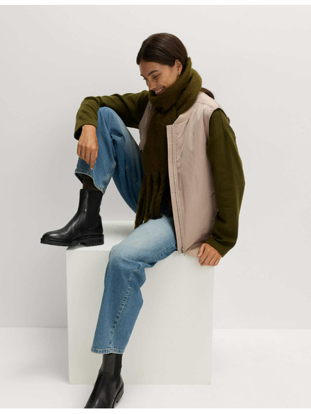 Marks & Spencer Zateplená vesta Marks & Spencer béžová