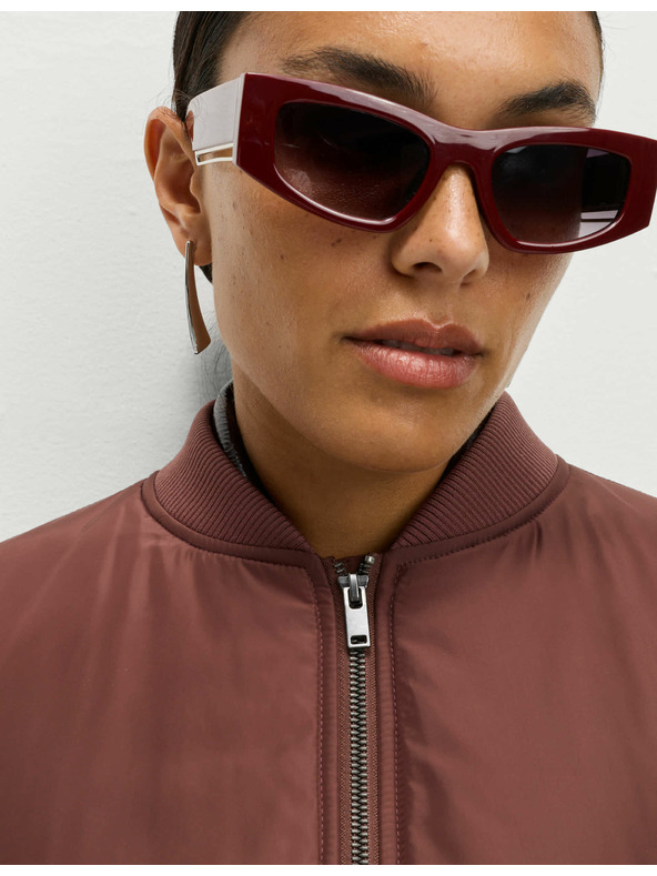 Marks & Spencer Zateplená vesta Marks & Spencer hnedá