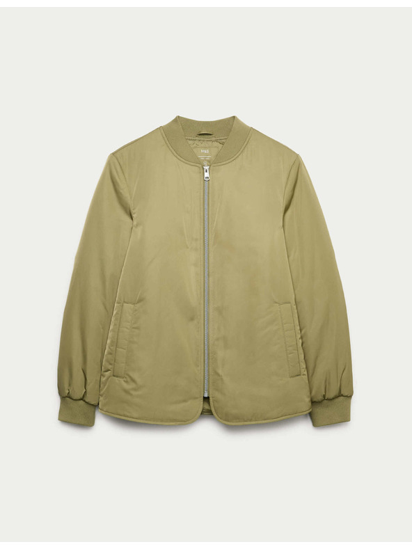 Marks & Spencer Prešívaná bunda Stormwear™ Marks & Spencer zelená
