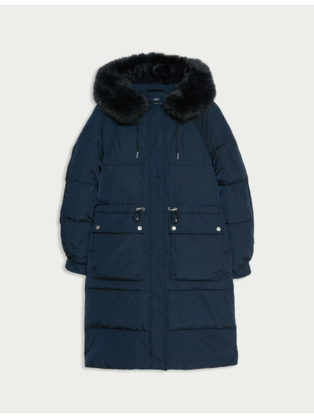 Marks & Spencer Prešívaný kabát s technológiou Thermowarmth™ Marks & Spencer námorná modrá