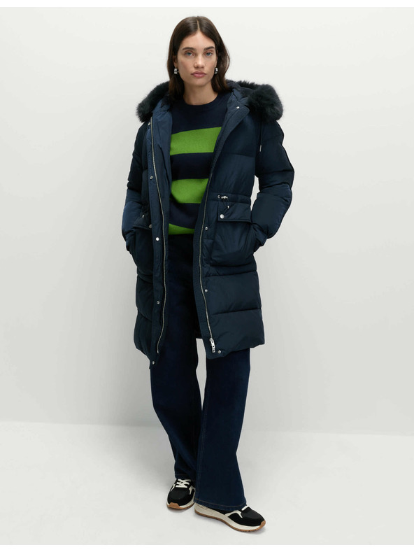 Marks & Spencer Prešívaný kabát s technológiou Thermowarmth™ Marks & Spencer námorná modrá