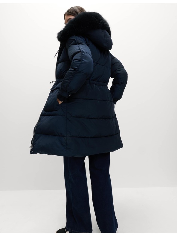 Marks & Spencer Prešívaný kabát s technológiou Thermowarmth™ Marks & Spencer námorná modrá