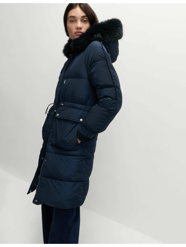 Marks & Spencer Prešívaný kabát s technológiou Thermowarmth™ Marks & Spencer námorná modrá