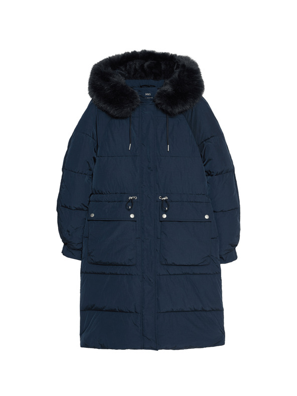 Marks & Spencer Prešívaný kabát s technológiou Thermowarmth™ Marks & Spencer námorná modrá