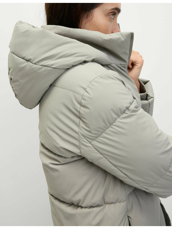 Marks & Spencer Pogumovaný prešívaný kabát s technológiou Thermowarmth™ a výplňou Marks & Spencer béžová