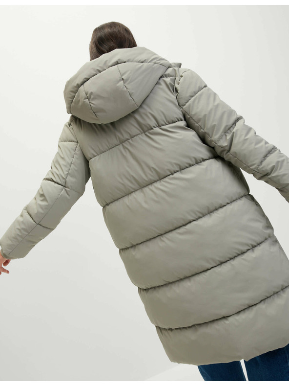 Marks & Spencer Pogumovaný prešívaný kabát s technológiou Thermowarmth™ a výplňou Marks & Spencer béžová