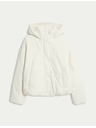 Marks & Spencer Prešívaná bunda s kapucňou s technológiou Thermowarmth™ Marks & Spencer béžová