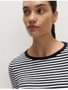 Marks & Spencer Žebrovaný top s vysokým podielom bavlny Marks & Spencer biela