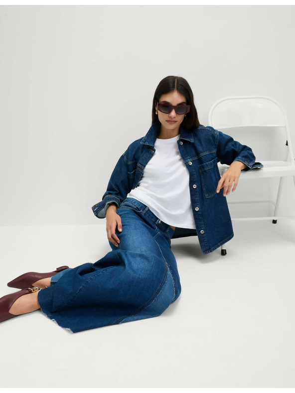 Marks & Spencer Top z čistej bavlny pre každodenné nosenie Marks & Spencer biela