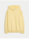Marks & Spencer Mikina s kapucňou s vysokým podielom bavlny Marks & Spencer béžová