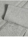 Marks & Spencer Neoprénová mikina na zips, so stojačkou Marks & Spencer šedá