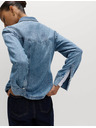 Marks & Spencer Kovbojská džínsová košeľa Marks & Spencer námorná modrá