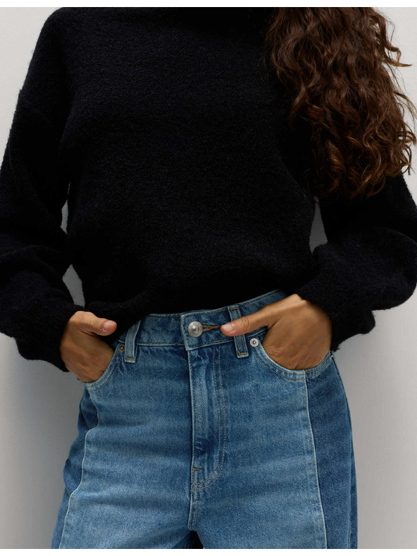 Marks & Spencer Džínsy s voľným strihom Marks & Spencer námorná modrá