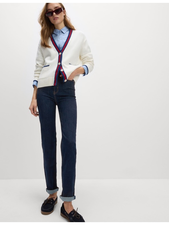 Marks & Spencer Džínsy Sienna Supersoft s vysokým pásom Marks & Spencer námorná modrá