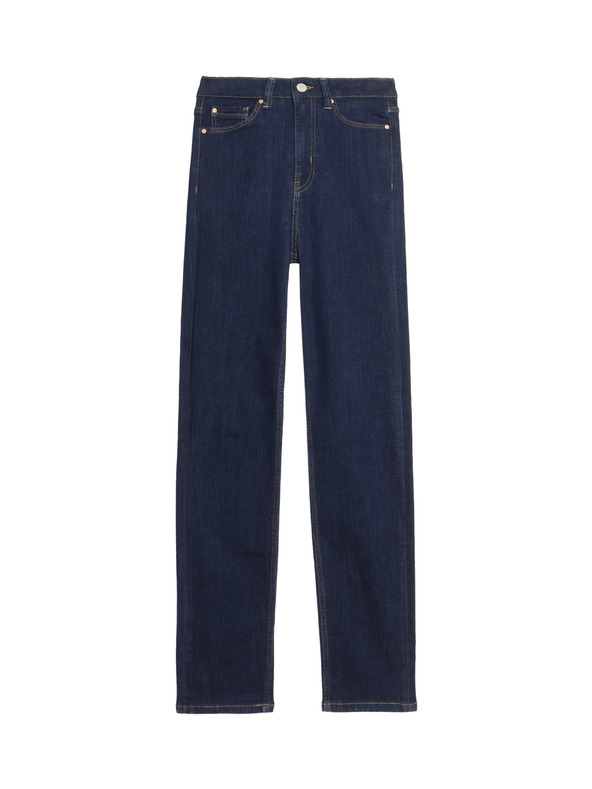 Marks & Spencer Džínsy Sienna Supersoft s vysokým pásom Marks & Spencer námorná modrá