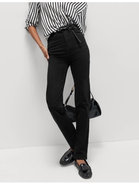 Marks & Spencer Džínsy Sienna Supersoft s vysokým pásom Marks & Spencer čierna