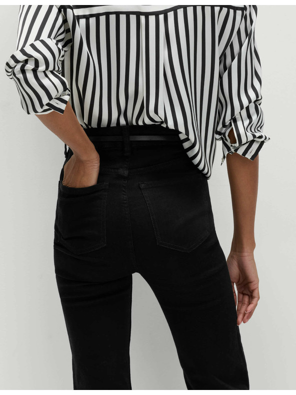 Marks & Spencer Džínsy Sienna Supersoft s vysokým pásom Marks & Spencer čierna