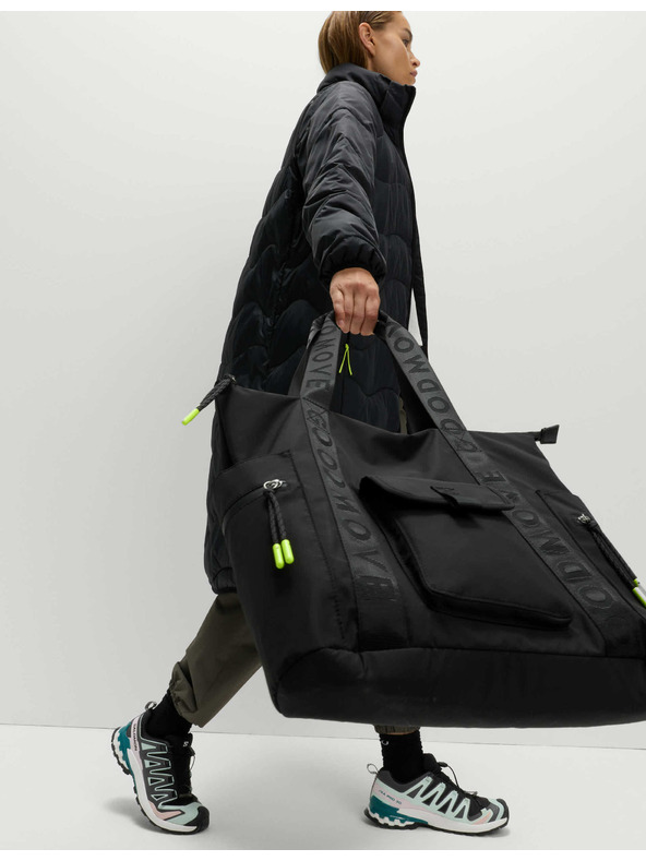 Marks & Spencer Taška s uchami a niekoľkými vreckami Marks & Spencer čierna