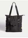 Marks & Spencer Taška s uchami a niekoľkými vreckami Marks & Spencer čierna