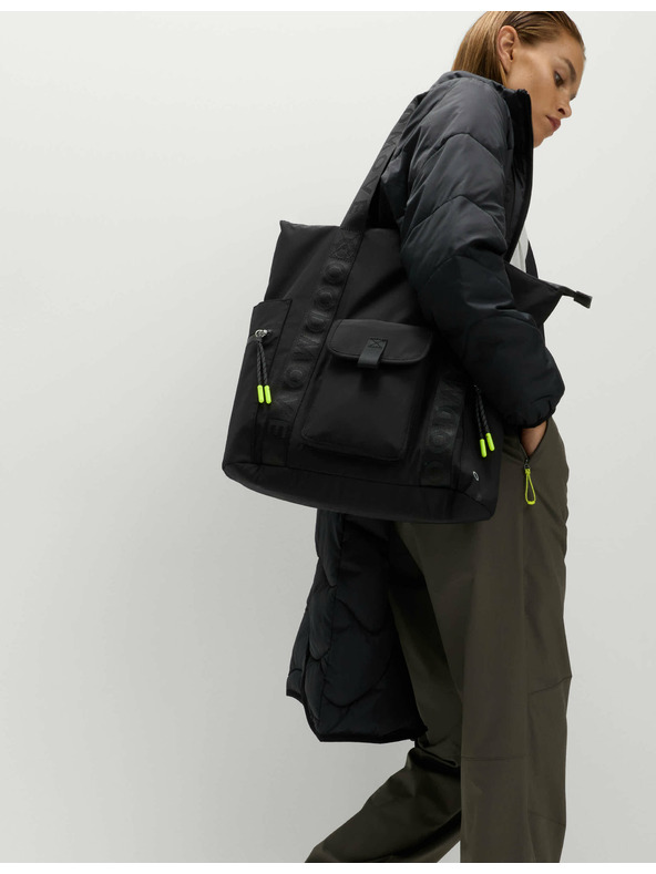 Marks & Spencer Taška s uchami a niekoľkými vreckami Marks & Spencer čierna